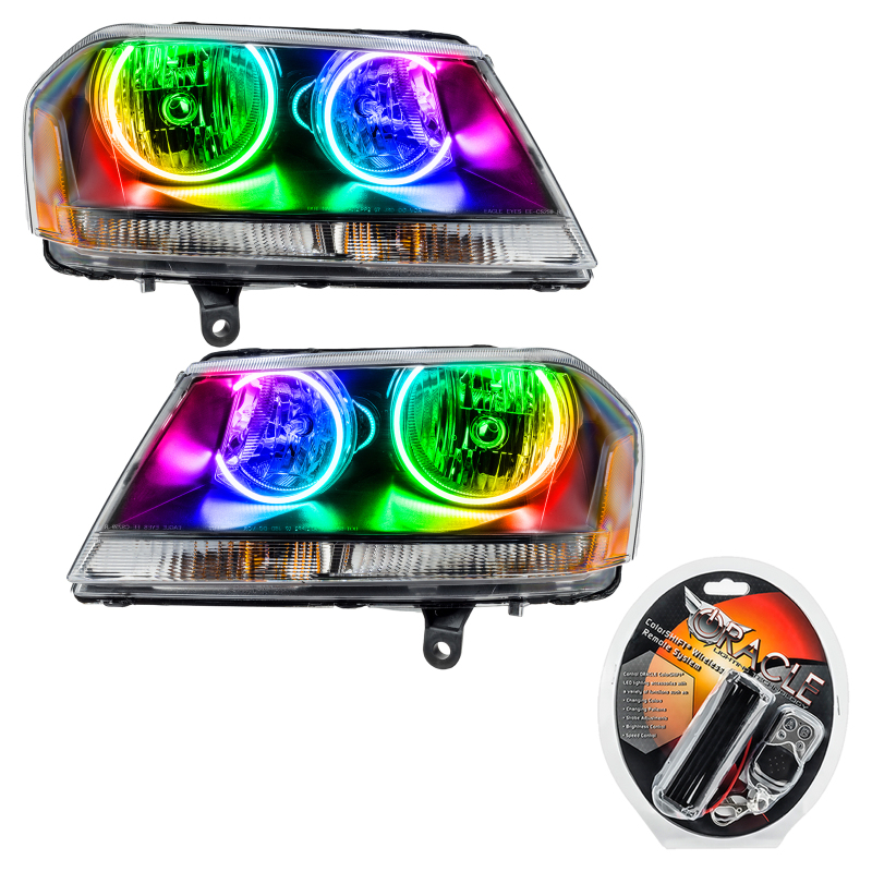 Oracle 08-14 Dodge Avenger RT SMD HL - Black - ColorSHIFT