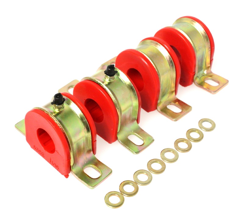 Energy Suspension 1-1/16in GM Greaseable S/B Set - Red thumbnail 3