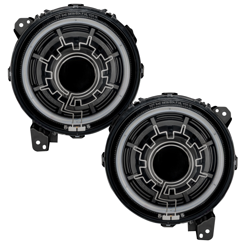 Oracle Lighting 18-22 Jeep Wrangler JL Oculus Bi-LED Projector Headlights thumbnail 4