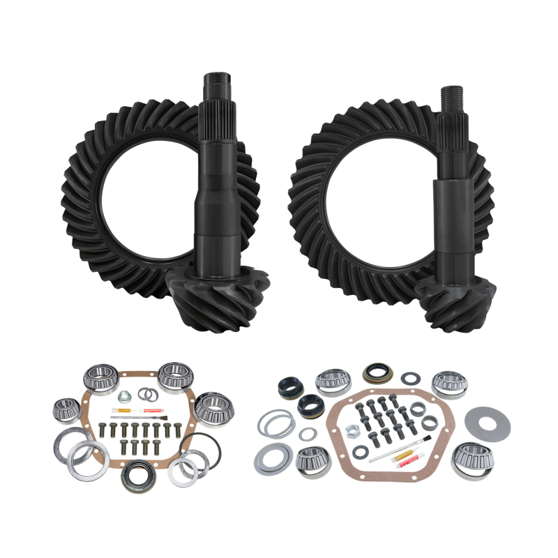 Yukon Gear & Axle Master Install Kit For Jeep TJ Dana 30 Front & Model 35 Rear - 4.88 Ratio (YGK006)