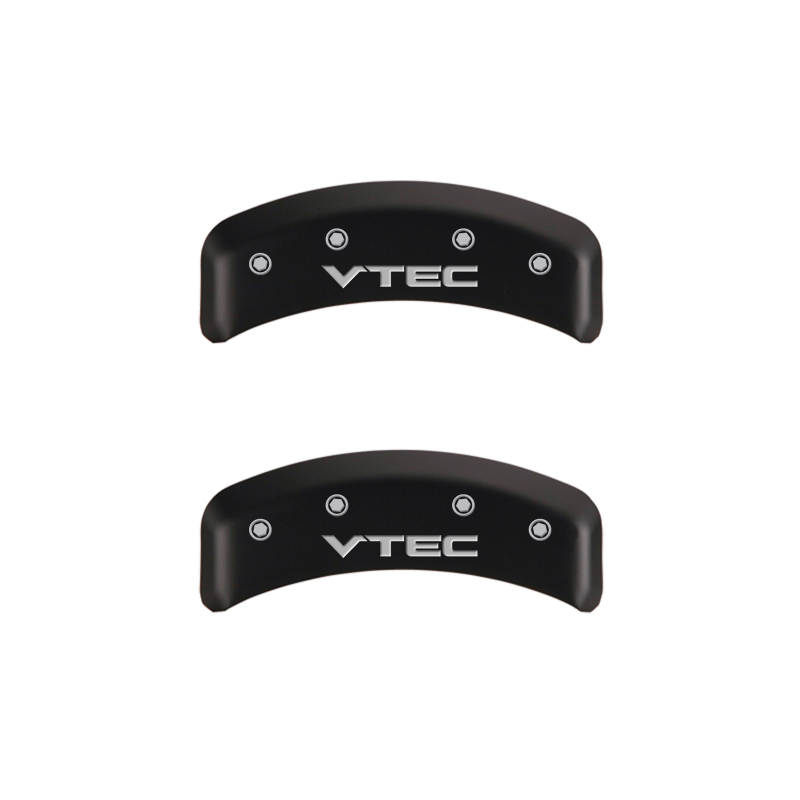 MGP 4 Caliper Covers Engraved Front & Rear Vtech Red finish silver ch thumbnail 9