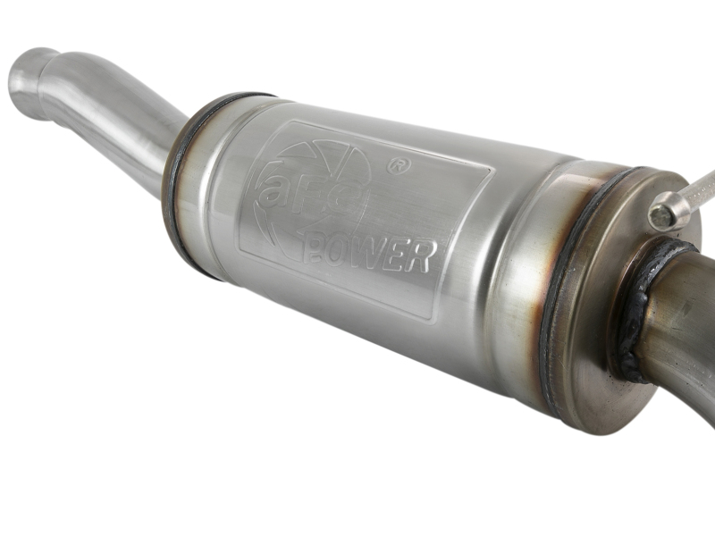 aFe Rock Basher 2.5in 409SS Cat-Back Exhaust System 18-21 Jeep Wrangler (JL) V6 3.6L thumbnail 5