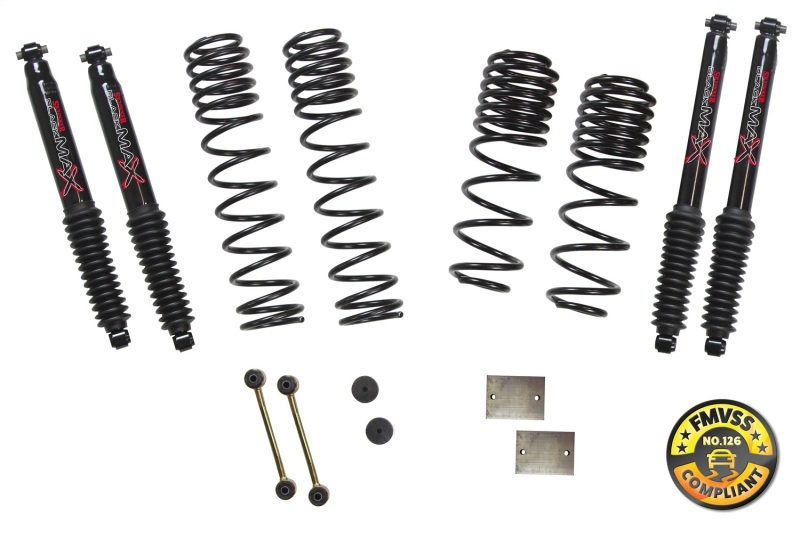 Skyjacker 2018 Jeep Wrangler JL 4 Door 4WD (Non-Rubicon) Long Travel 2 Stage 1in-1.5in Coil System thumbnail 3