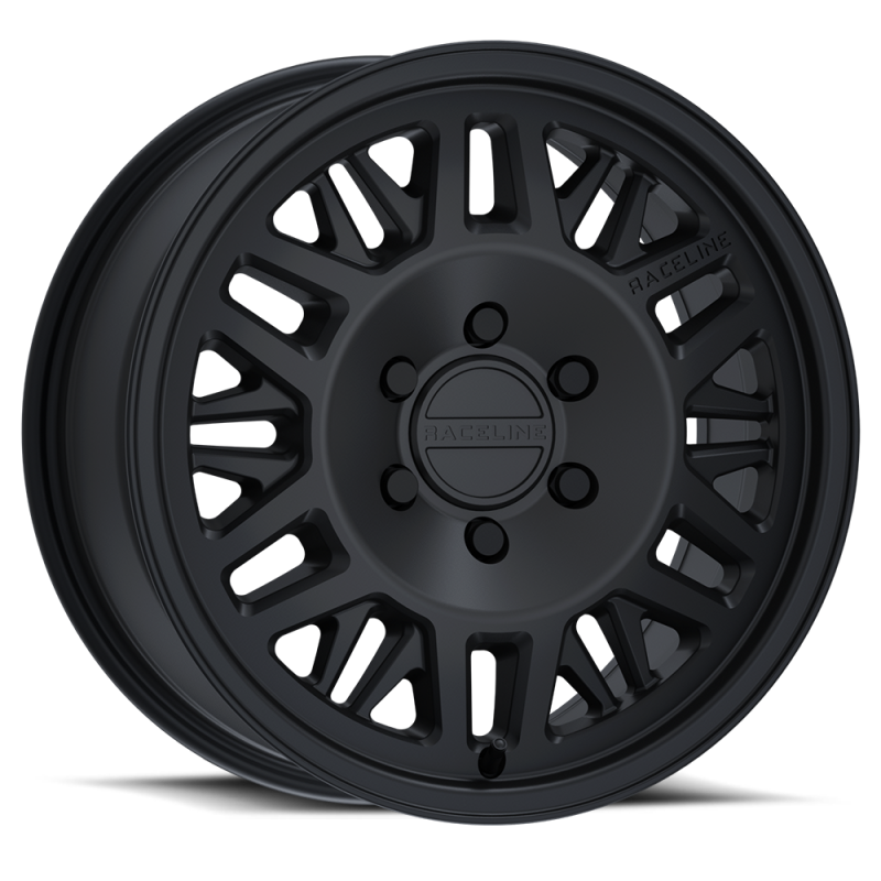 Raceline 451B Ryno 17x7.5in / 5x130 BP / 50mm Offset / 78.1mm Bore - Satin Black Wheel thumbnail 2