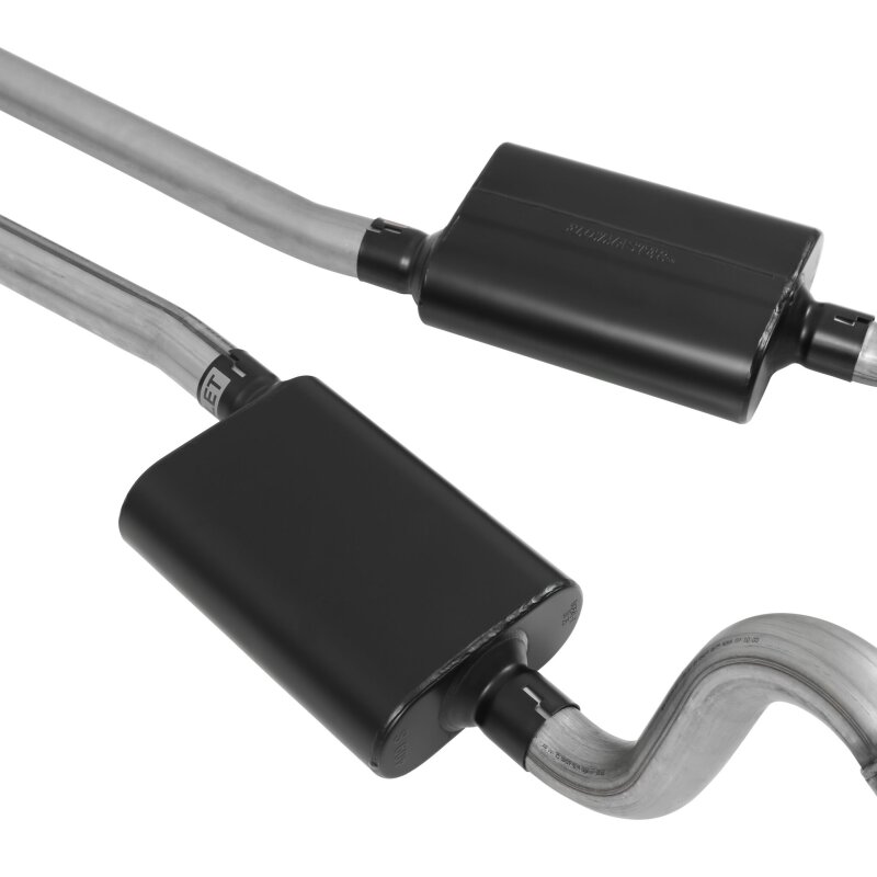 Flowmaster 64-66 Mustang V8 American Thunder SS Crossmember-Back Exhaust System thumbnail 4