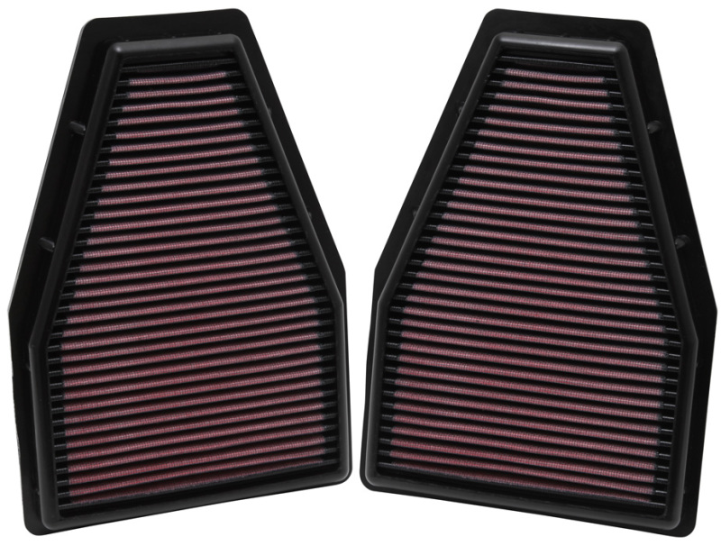 K&N Replacement Air Filter 12-13 Porsche 911 3.4L / 12 911 3.8L / 13 911 3.6L / 13 911 Carrera 3.8L thumbnail 2