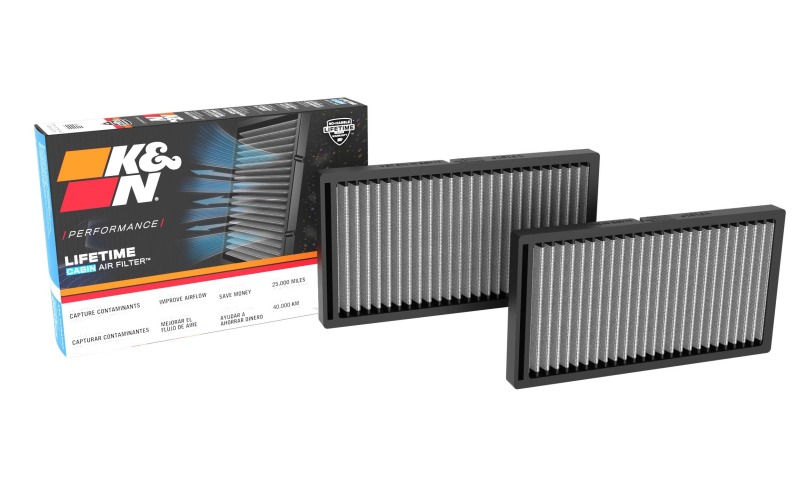 K&N Cabin Air Filter Cabin Air Filter (2 Per Box) thumbnail 2