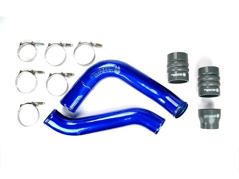 Sinister Diesel 11-16 GM Duramax LML 6.6L Hot Side Charge Pipe Kit thumbnail 2