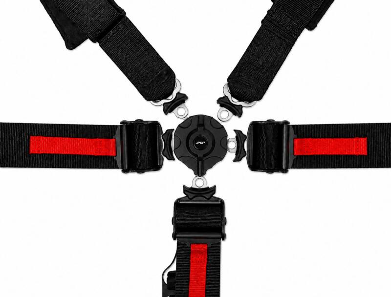 PRP 5.2 Cam-Lock Harness SFI 16.1 with Ratchet Straps- Black thumbnail 2