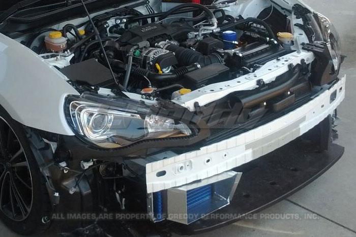 GReddy 13+ Scion FR-S / Subaru BRZ 10-Row Oil Cooler Kit with Shroud thumbnail 3