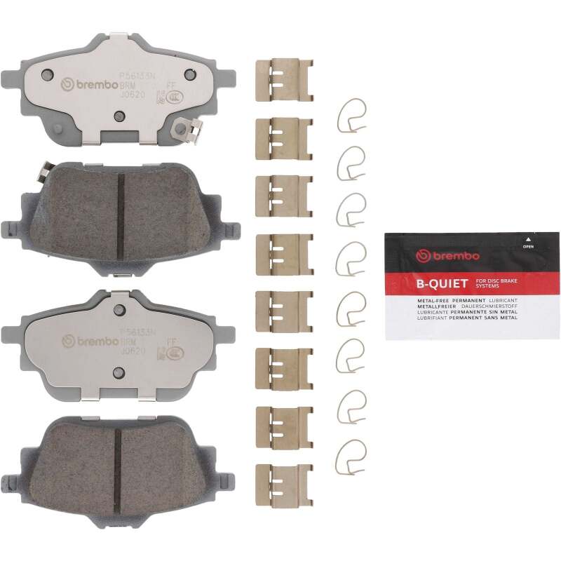 Brembo OE 20-24 Nissan Sentra PRIME Ceramic Brake Pad - Rear thumbnail 2