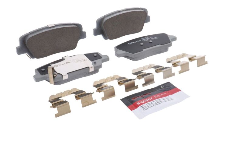 Brembo 17-18 Kia Sorento/ Hyundai Santa Fe Sport Rear NAO Brake Pad thumbnail 9