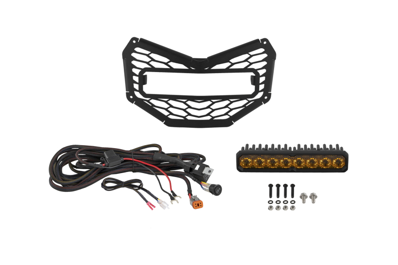 Diode Dynamics 17-26 Can Am Maverick X3 SS10 Grille Sport Yellow Combo