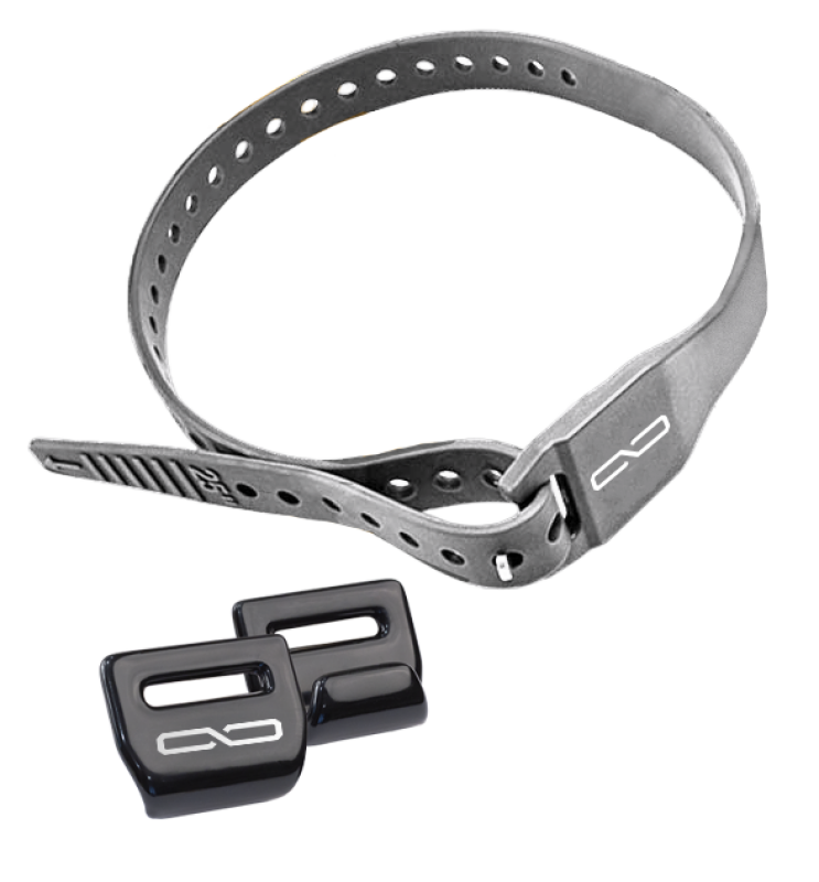 Giant Loop Pronghorn Straps 18 inches - Gray