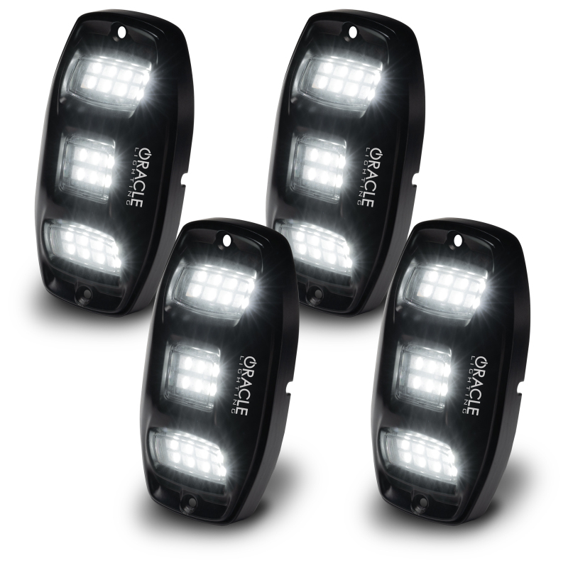 Oracle Underbody RGB+W Wheel Well Rock Light Kit - 4 PCS - ColorSHIFT