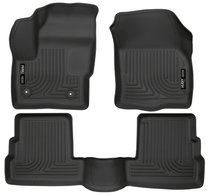 Husky Liners 2015 Lincoln MKC WeatherBeater Black Front & Second Seat Floor Liner thumbnail 5