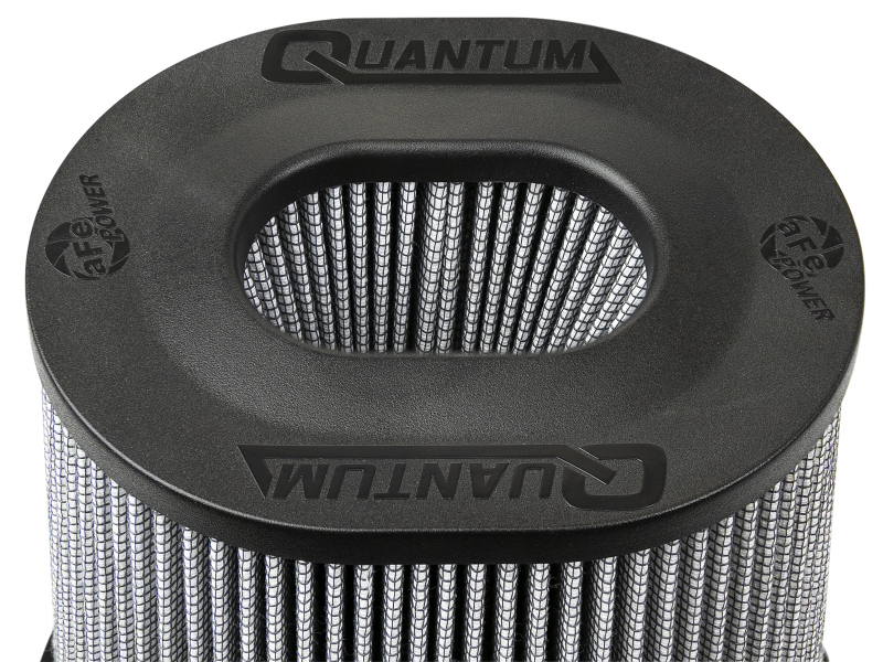 aFe Quantum Pro DRY S Air Filter Inverted Top - 5in Flange x 9in Height - Dry PDS thumbnail 8
