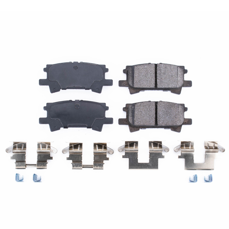 Power Stop 04-06 Lexus RX330 Rear Z17 Evolution Ceramic Brake Pads w/Hardware thumbnail 7