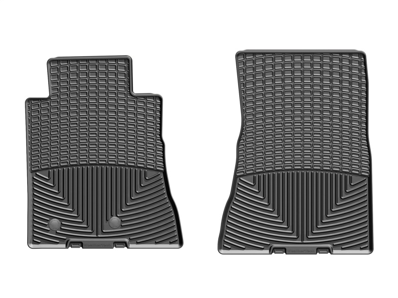 WT Rubber Mats - Front - Blk