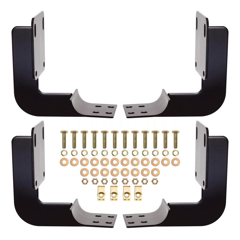 Westin 99-16 Ford F-250/350/450/550HD Reg/Supr Cab/Crew Premier Oval Nerf Step Bar Mount Kit - Blk thumbnail 8