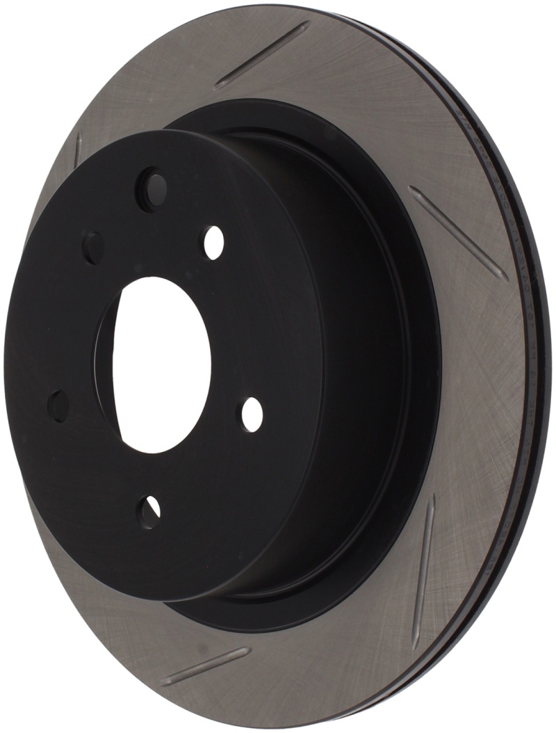 StopTech Power Slot 03-05 350Z / 03-04 G35 / 03-05 G35X SportStop Slotted Rear Right Rotor thumbnail 4