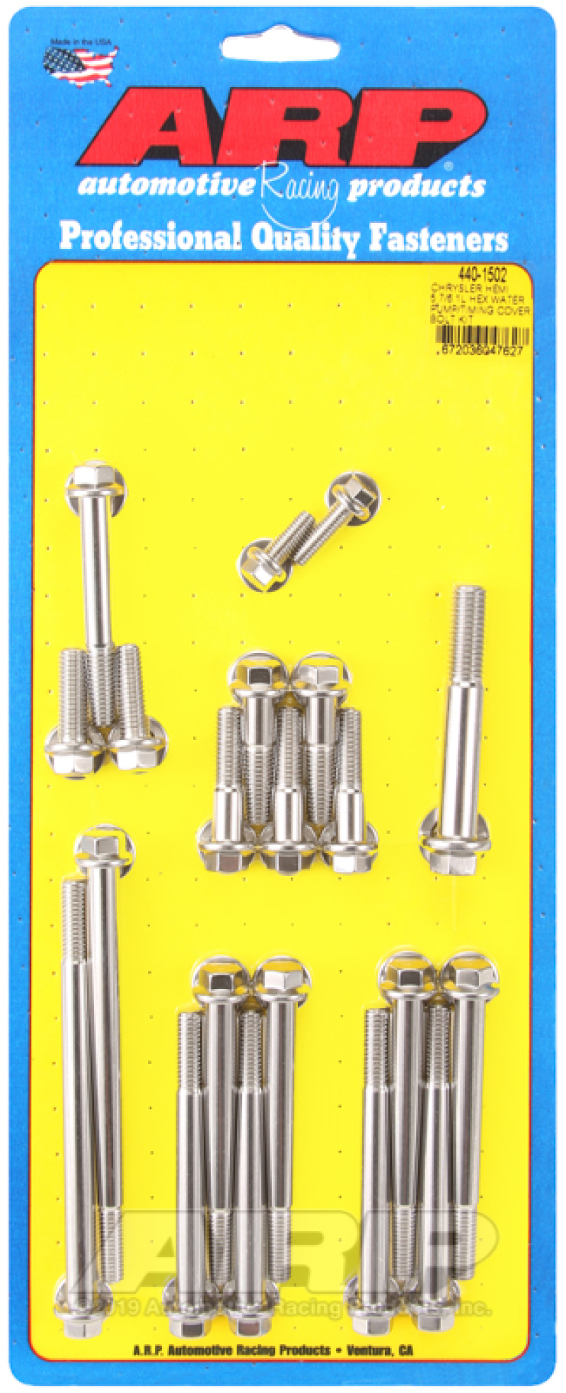 ARP Timing/Water Pump Bolt Kit