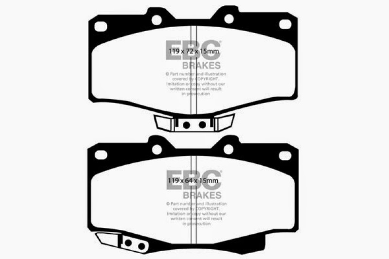 EBC S2 Brake Pad and Rotor Kit (1x ebcDP6807, 1x ebcUSR7235) thumbnail 9