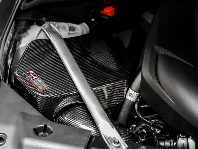 AWE Tuning 2020+ Toyota GR Supra S-FLO Carbon Intake Lid thumbnail 6