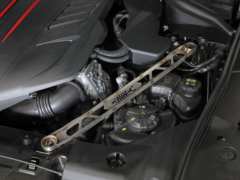 aFe CONTROL 304 Stainless Steel Front Suspension Strut Brace Raw - Toyota GR Supra (A90) 20-21 thumbnail 8