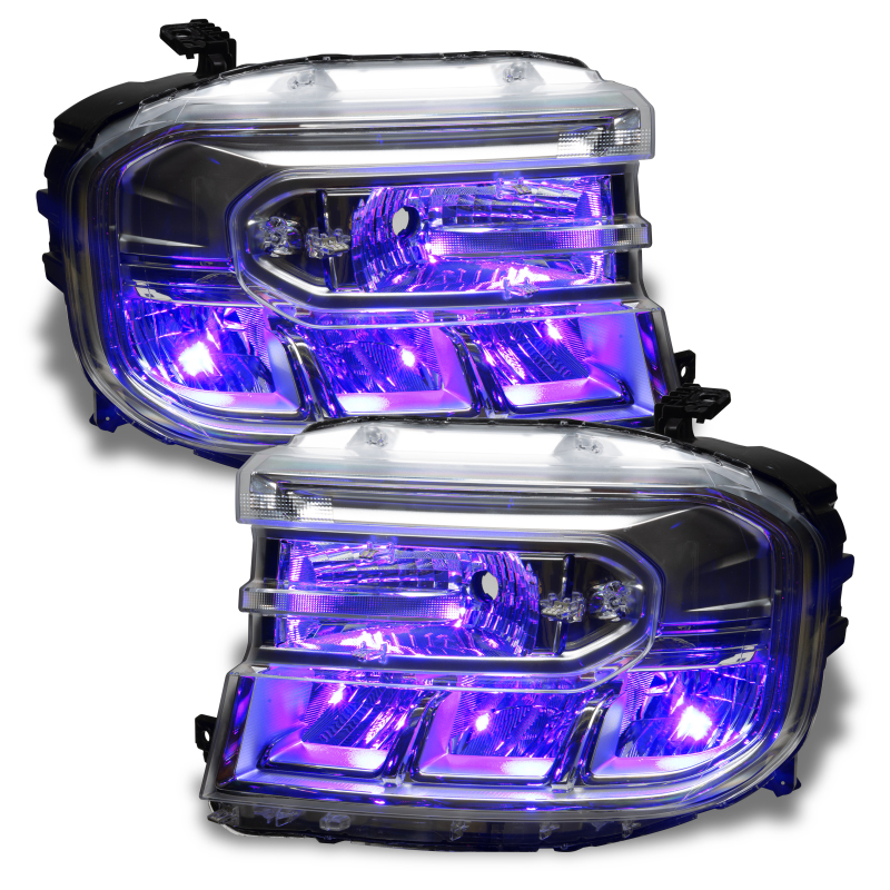 Oracle 2022 Ford Maverick RGB Headlight Demon Eye Kit - ColorSHIFT w/Simple Controller thumbnail 5