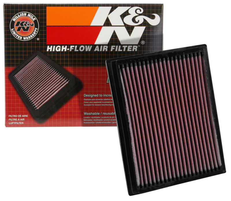 K&N Replacement Air Filter MERCEDES BENZ A150 1.5L-L4; 2006 thumbnail 6