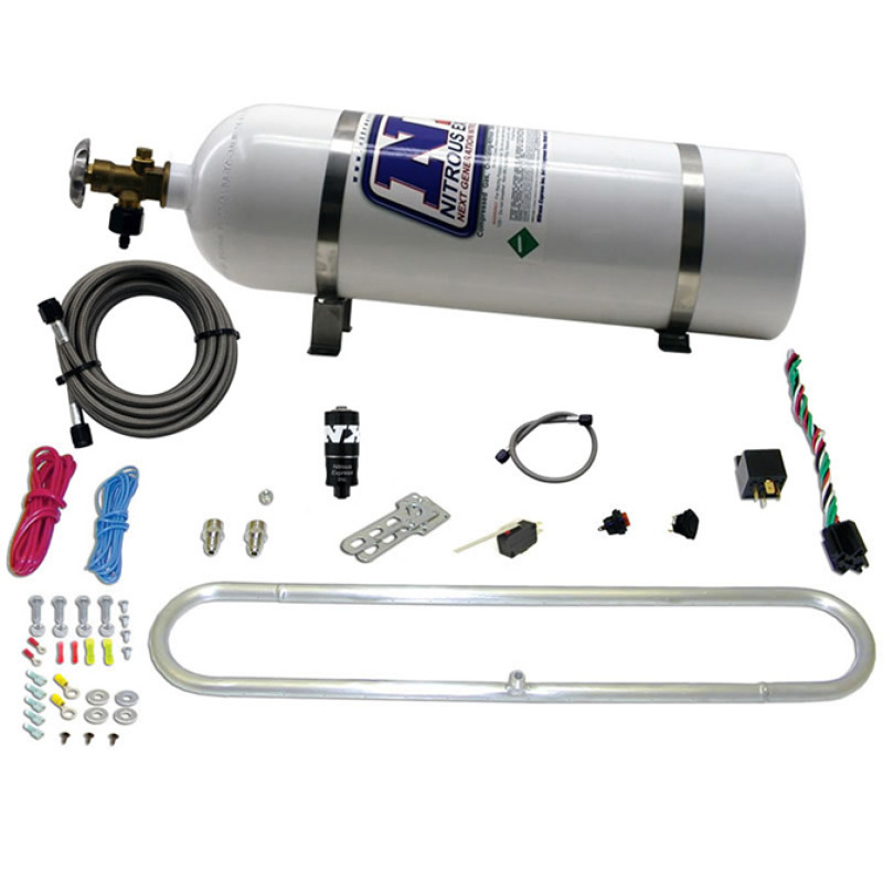 Nitrous Express N-Tercooler System for CO2 w/15lb Bottle (Remote Mount Solenoid) thumbnail 2