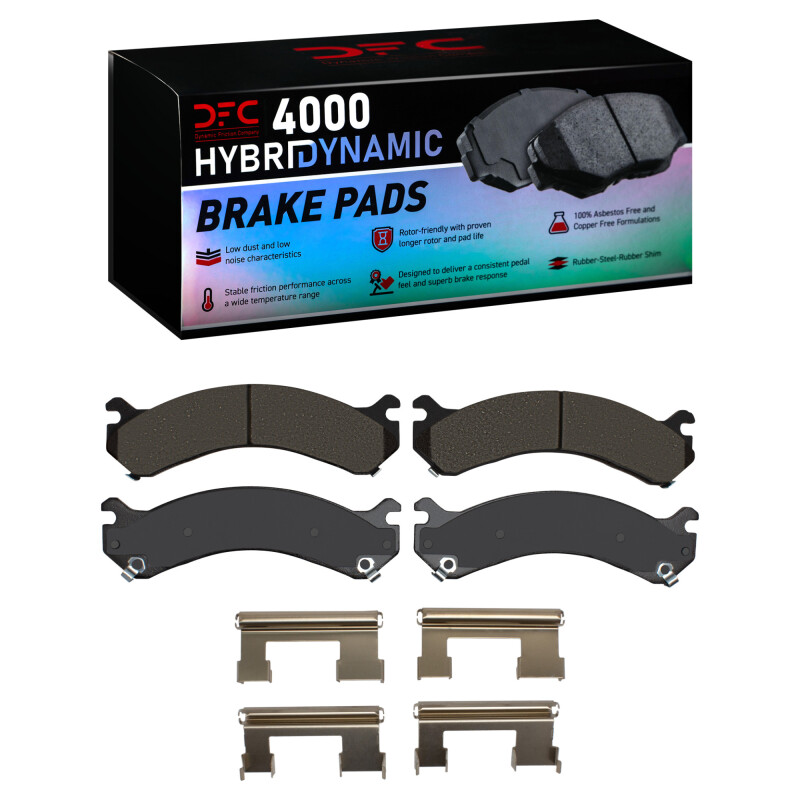 DFC HybriDynamic Brake Pads Hrdwr Kit