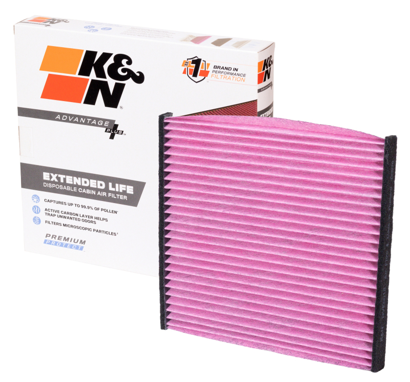 K&N Disposable Cabin Air Filter Advantage Plus 19-21 Jeep Cherokee thumbnail 2