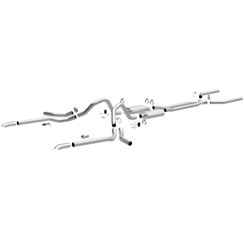 MagnaFlow 65-68 Chevy Impala All V8 Multiple Exit Options Crossmember-Back Perf Exhaust thumbnail 3