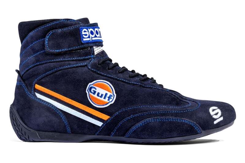 Sparco Shoe Top Gulf NVY/ORG - 46 thumbnail 2