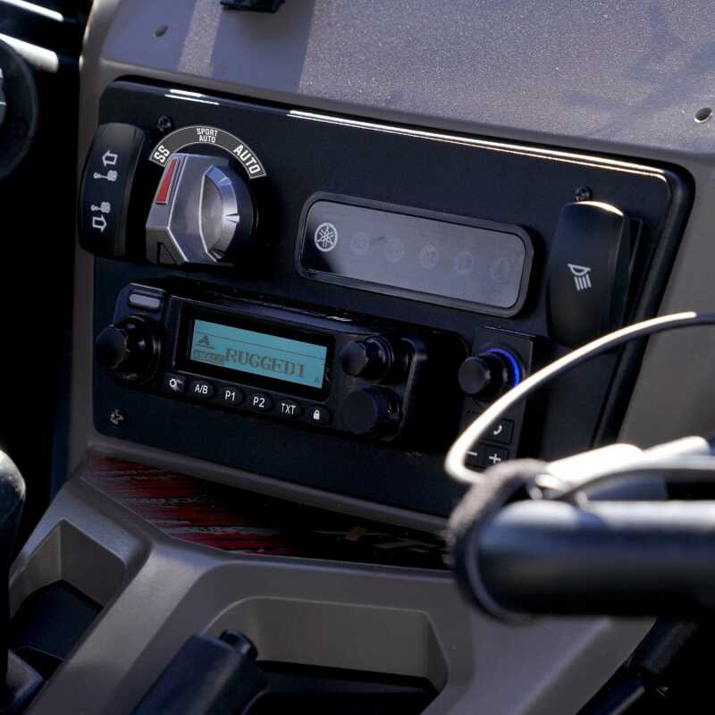 Rugged Radios 2024 Yamaha YXZ 1000R Kit w/ BTI and 2-Way Radio 696 PLUS Remote Head / G1 GMRS