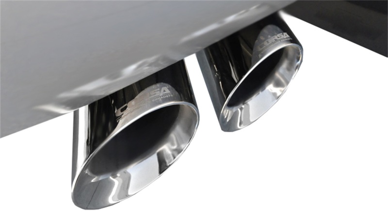Corsa 2009-2013 Chevrolet Suburban 1500 5.3L V8 Polished Sport Cat-Back Exhaust thumbnail 8