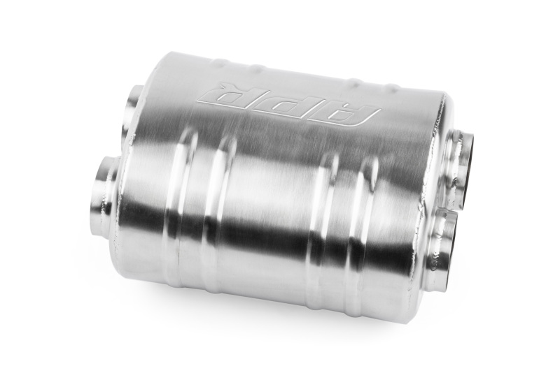 APR Premium Sound Absorption Muffler - Dual 63.5mm (2.5in) - Oval Body 220mm x 169mm x 260mm thumbnail 4