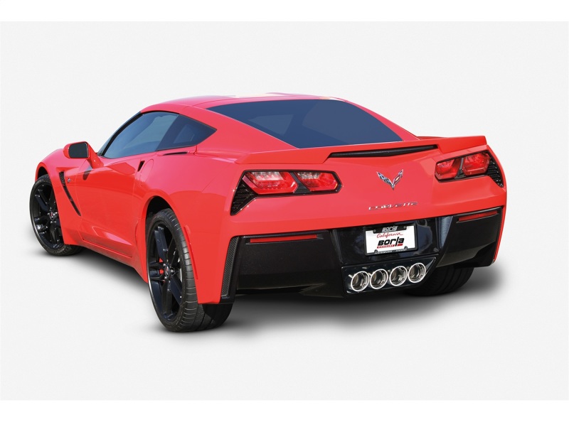 Borla 14-15 Chevy Corvette C7 w/o AFM w/o NPP Atak Rear Section Exhaust Quad Rd RL Tips thumbnail 8