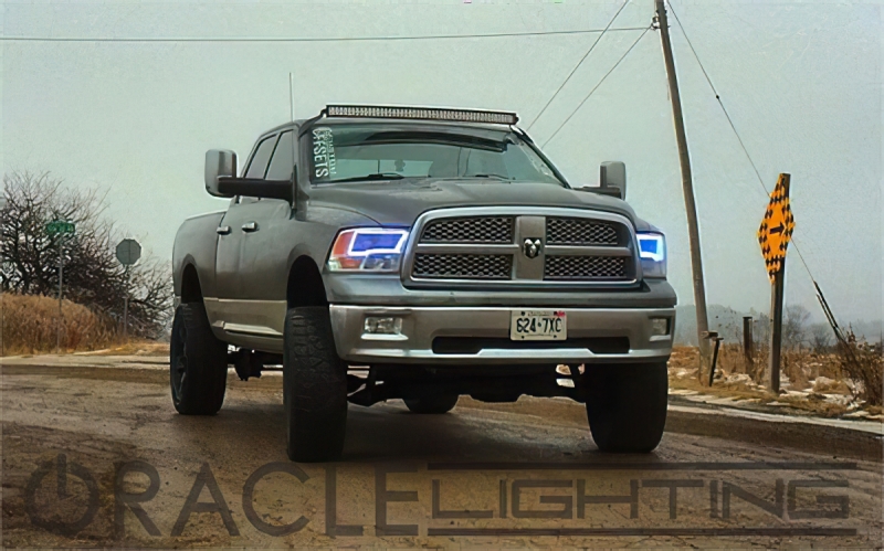 Oracle Dodge Ram Sport 09-18 LED Headlight Halo Kit - White
