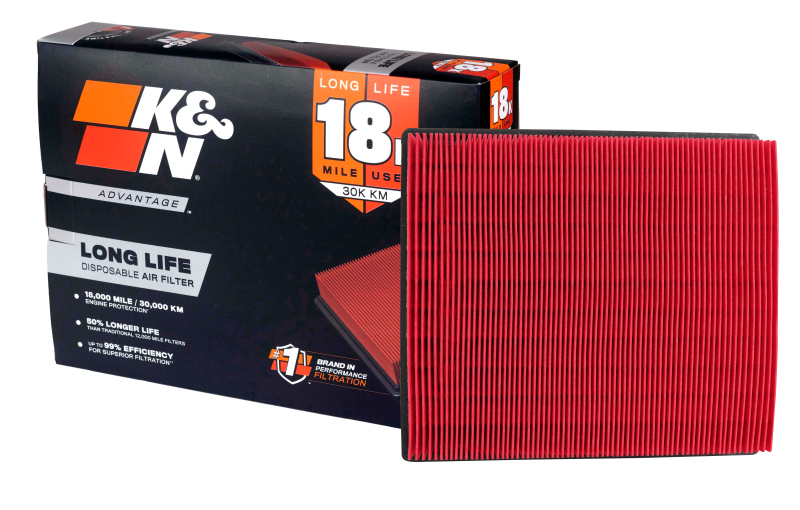K&N Jeep Renegade L4-2.4L F/I 15-17 Air Filter thumbnail 3