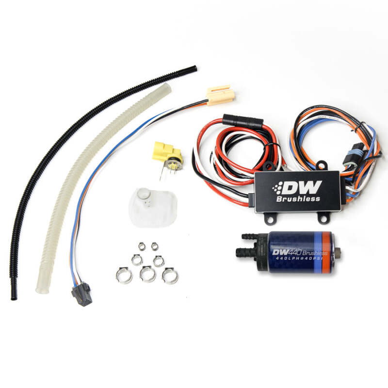 DeatschWerks 03-13 Chevy Corvette 440lph InTank Brushless Fuel Pump w/9-0909 Instl kit/C102 Contrllr thumbnail 2