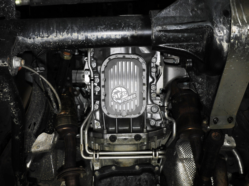 aFe POWER Street Series Engine Oil Pan Raw w/ Machined Fins Jeep Wrangler (JL)/Gladiator 18-25 V6 thumbnail 4