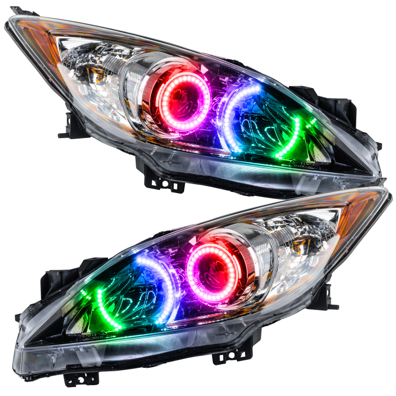 Oracle 10-13 Mazda 3 SMD HL - Halogen - ColorSHIFT w/ Simple Controller thumbnail 4