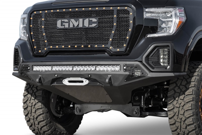 Addictive Desert Designs 2019 GMC Sierra 1500 SF Front Bumper w/ Winch Mount & Sensor Cutout thumbnail 2