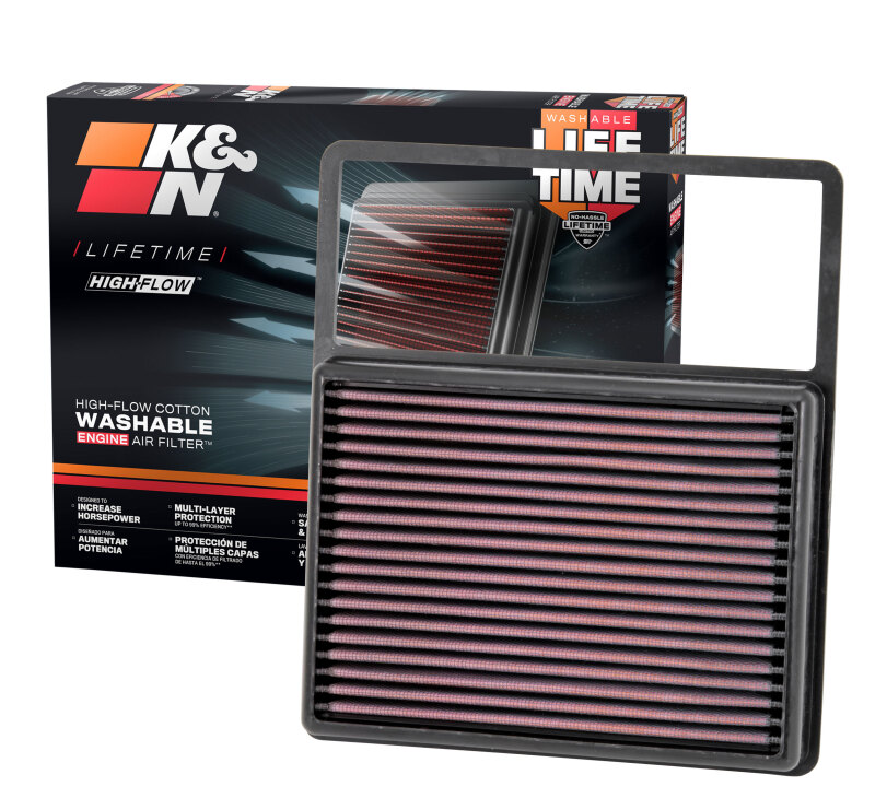 K&N 13-14 Ford Fusion Hybrid 2.0L F/I Replacement Air Filter thumbnail 6