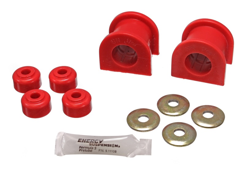 Energy Suspension 6/95-04 Toyota Pickup 4WD (Exc T-100/Tundra) Red 26mm Front Sway Bar Bushing Set thumbnail 3