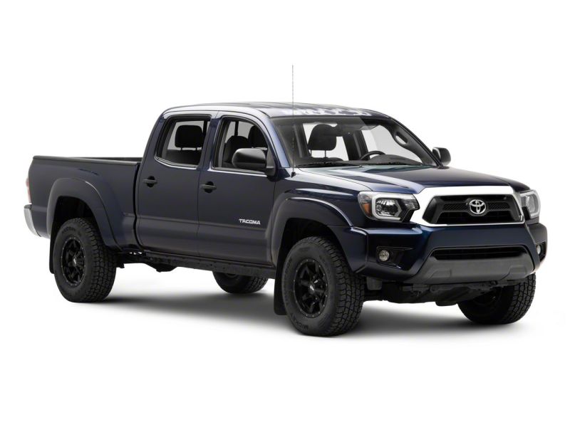 Raxiom 12-15 Toyota Tacoma Axial Series Headlights w/ LED Bar- Black Housing (Clear Lens) thumbnail 6