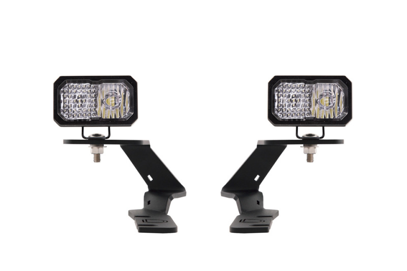 Diode Dynamics 19-21 Ford Ranger Stage Series 2in LED Ditch Light Kit Sport - White Combo thumbnail 2